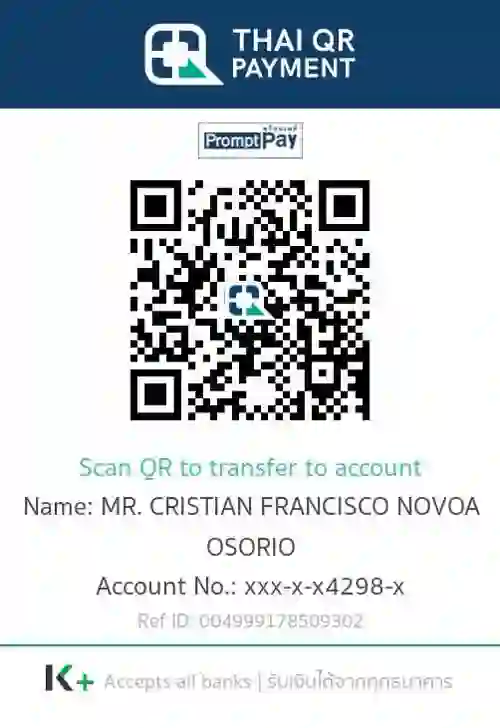 Thailand Thai QRCode